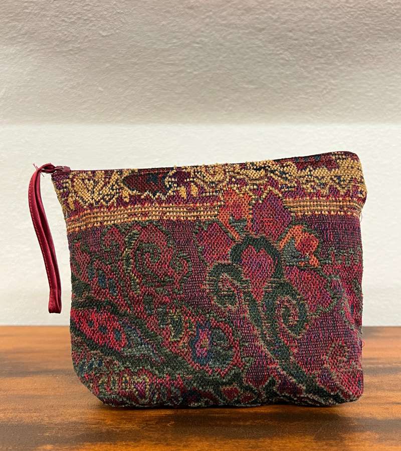 Pochette Gobelin bordeaux - immagine 2