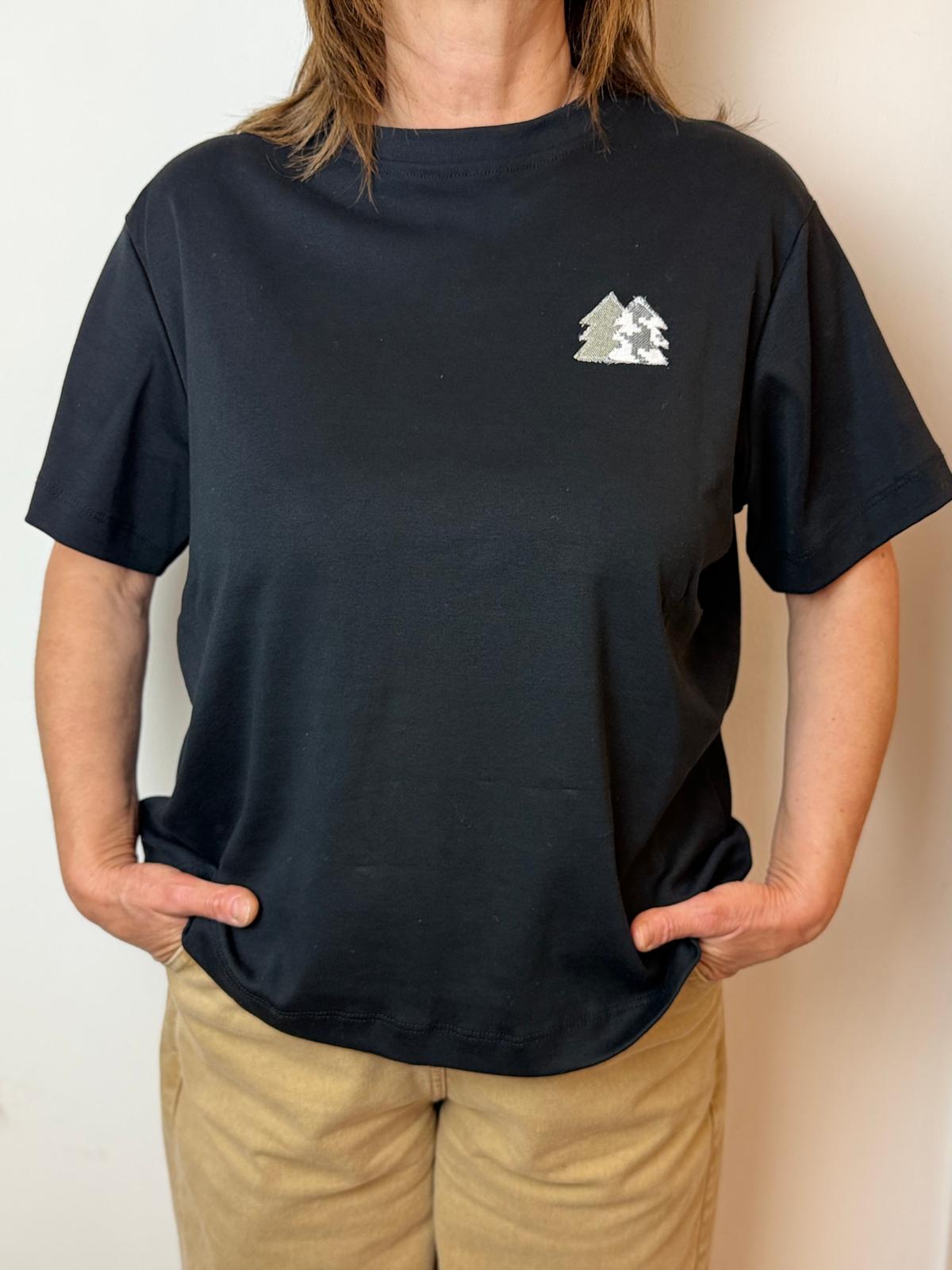 T-shirt Boxy fit Born in the Mountains Donna - immagine 8