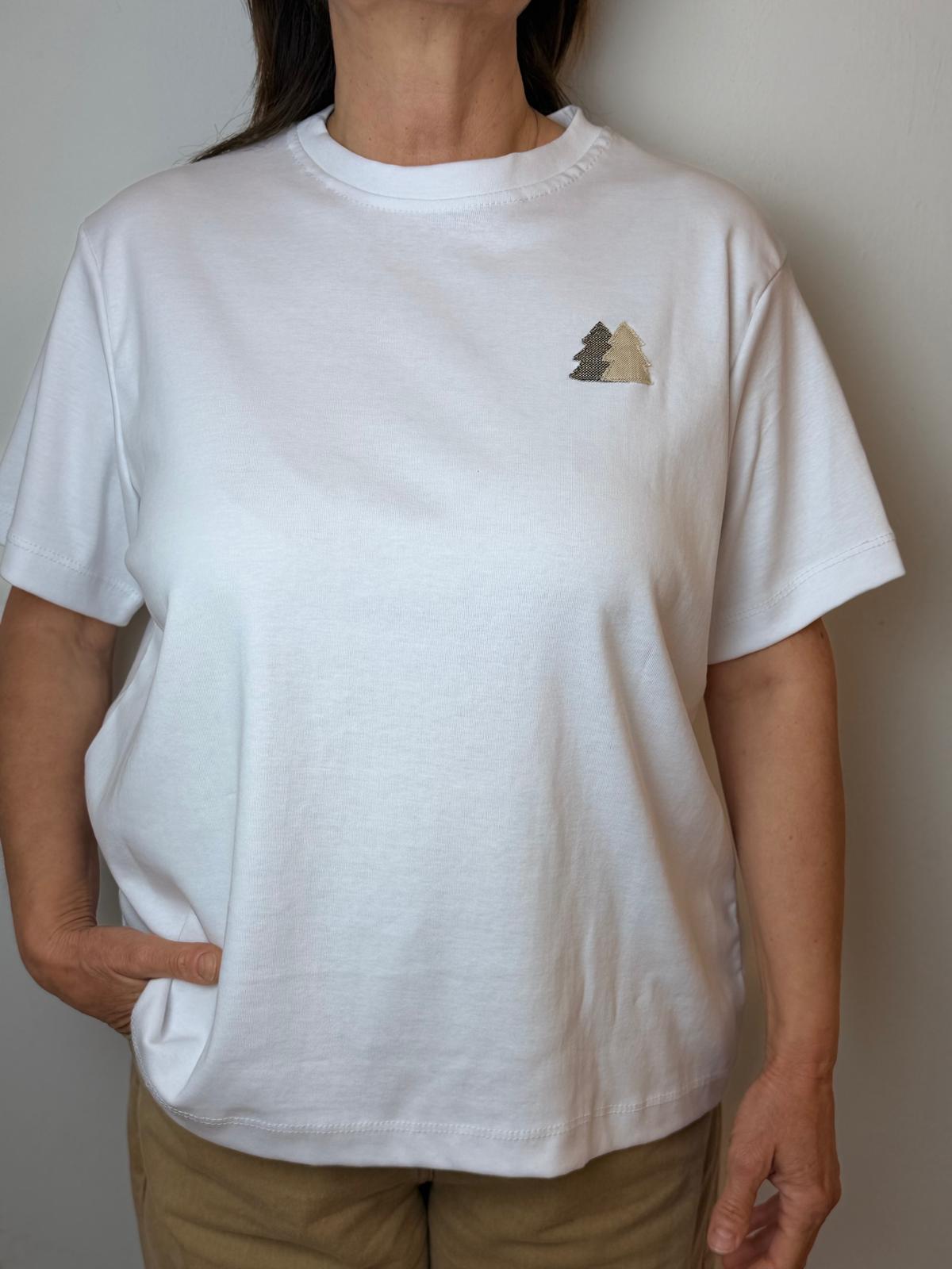 T-shirt Boxy fit Born in the Mountains Donna - immagine 4