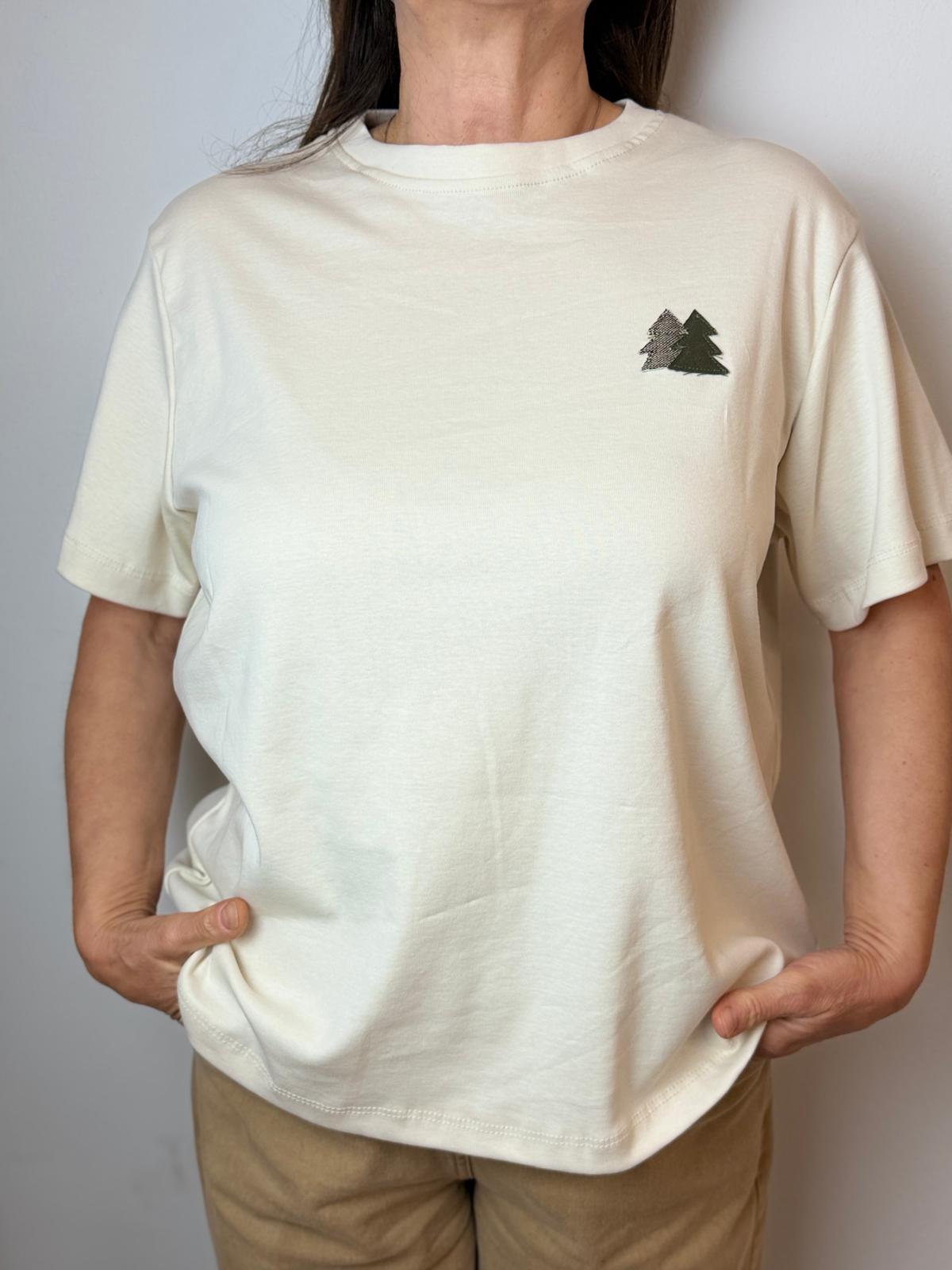 T-shirt Boxy fit Born in the Mountains Donna - immagine 3