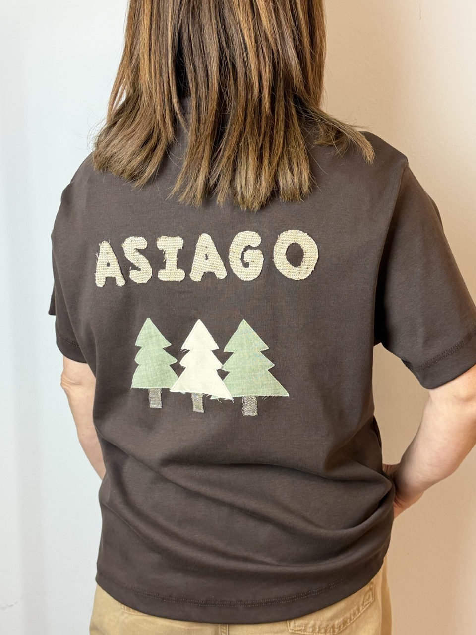 T-shirt Boxy fit Asiago Donna
