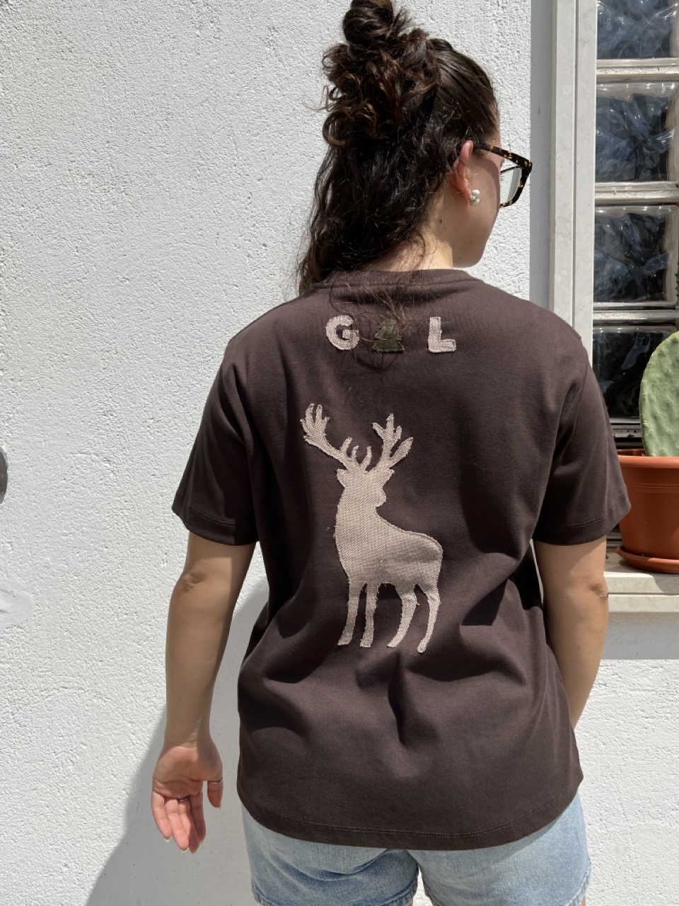 T-shirt Boxy fit Cervo Donna - immagine 4