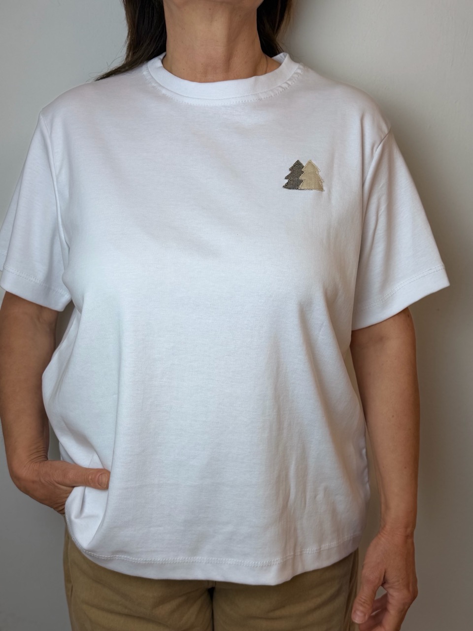 T-shirt Boxy fit Asiago Donna - immagine 3