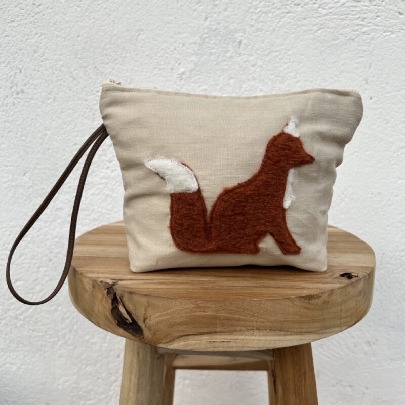 Pochette beige