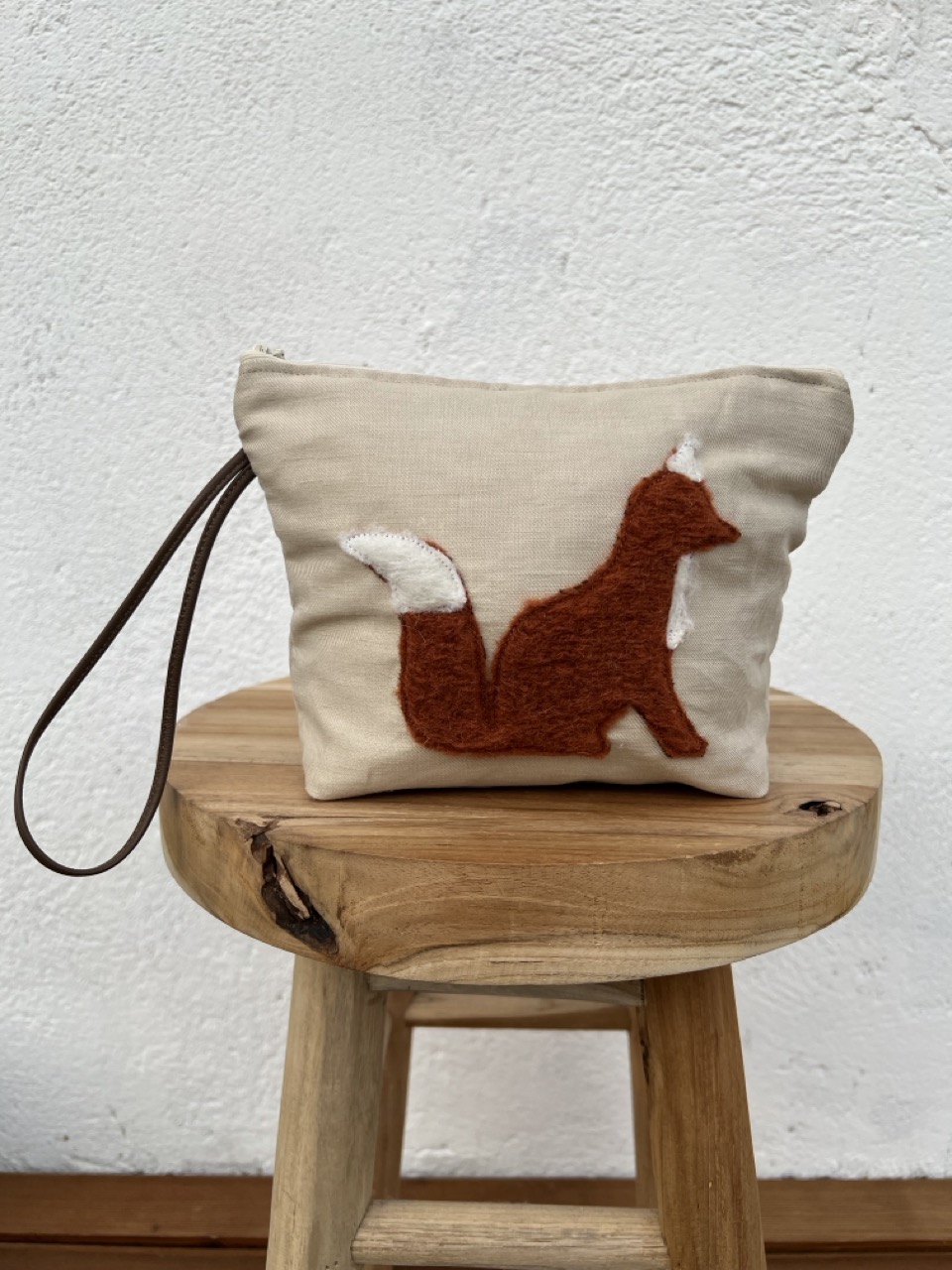 Pochette beige