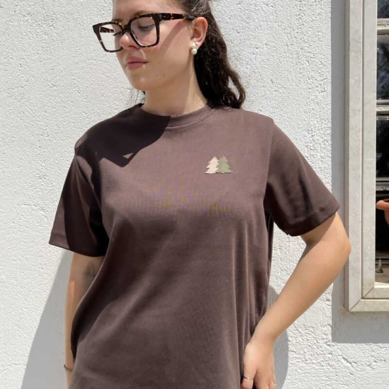 T-shirt Boxy fit Cervo Donna