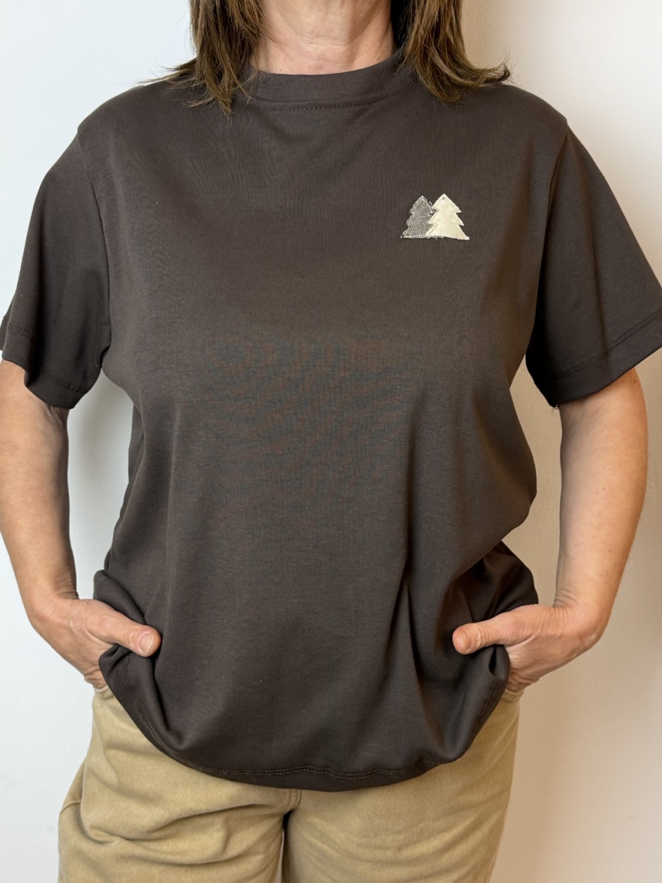 T-shirt Boxy fit Asiago Donna - immagine 5