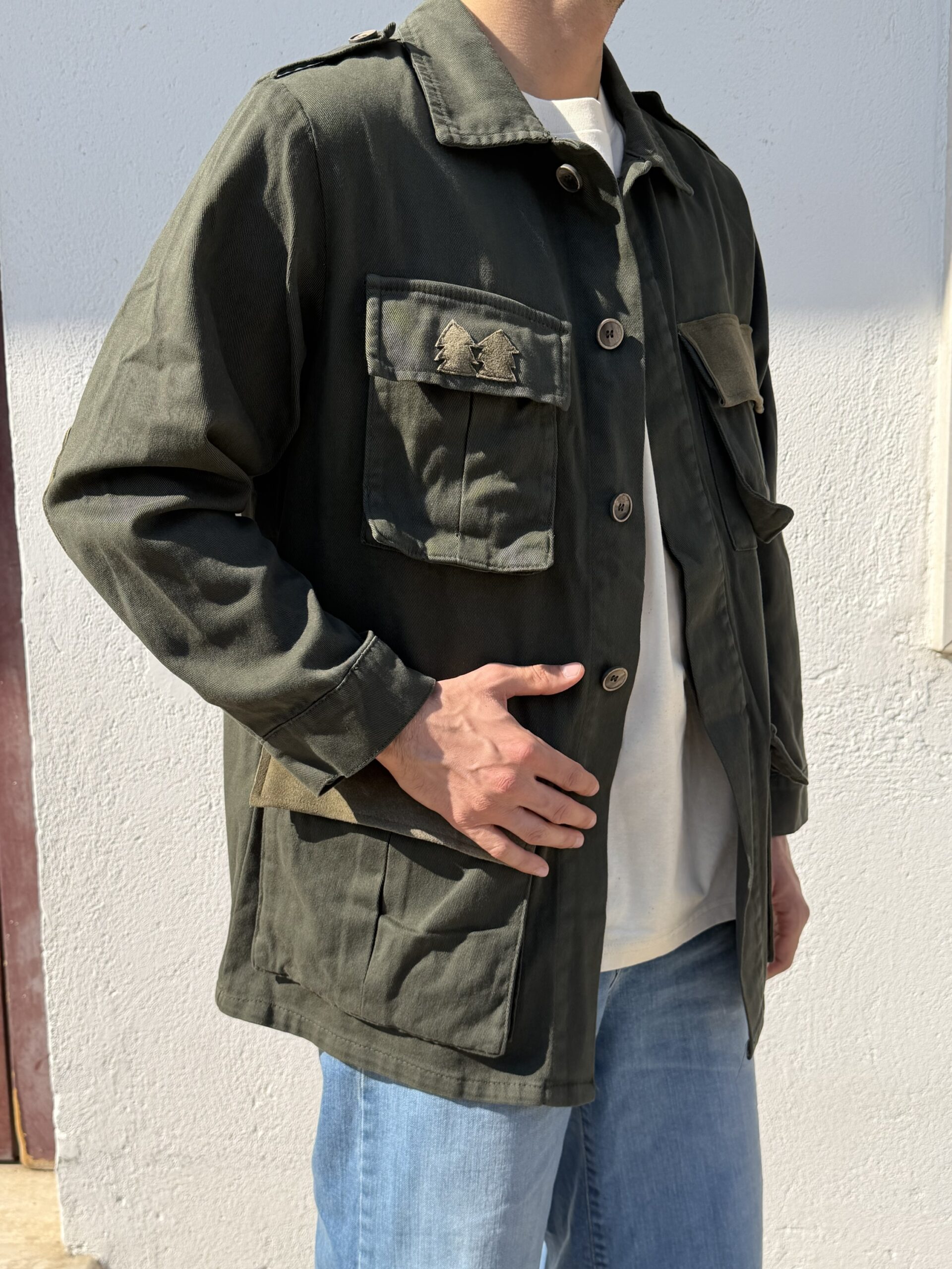 Giacca denim Born in the mountains uomo - immagine 3