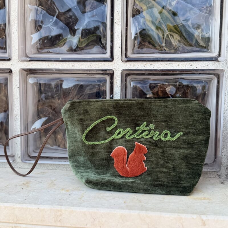 Pochette Cortina verde