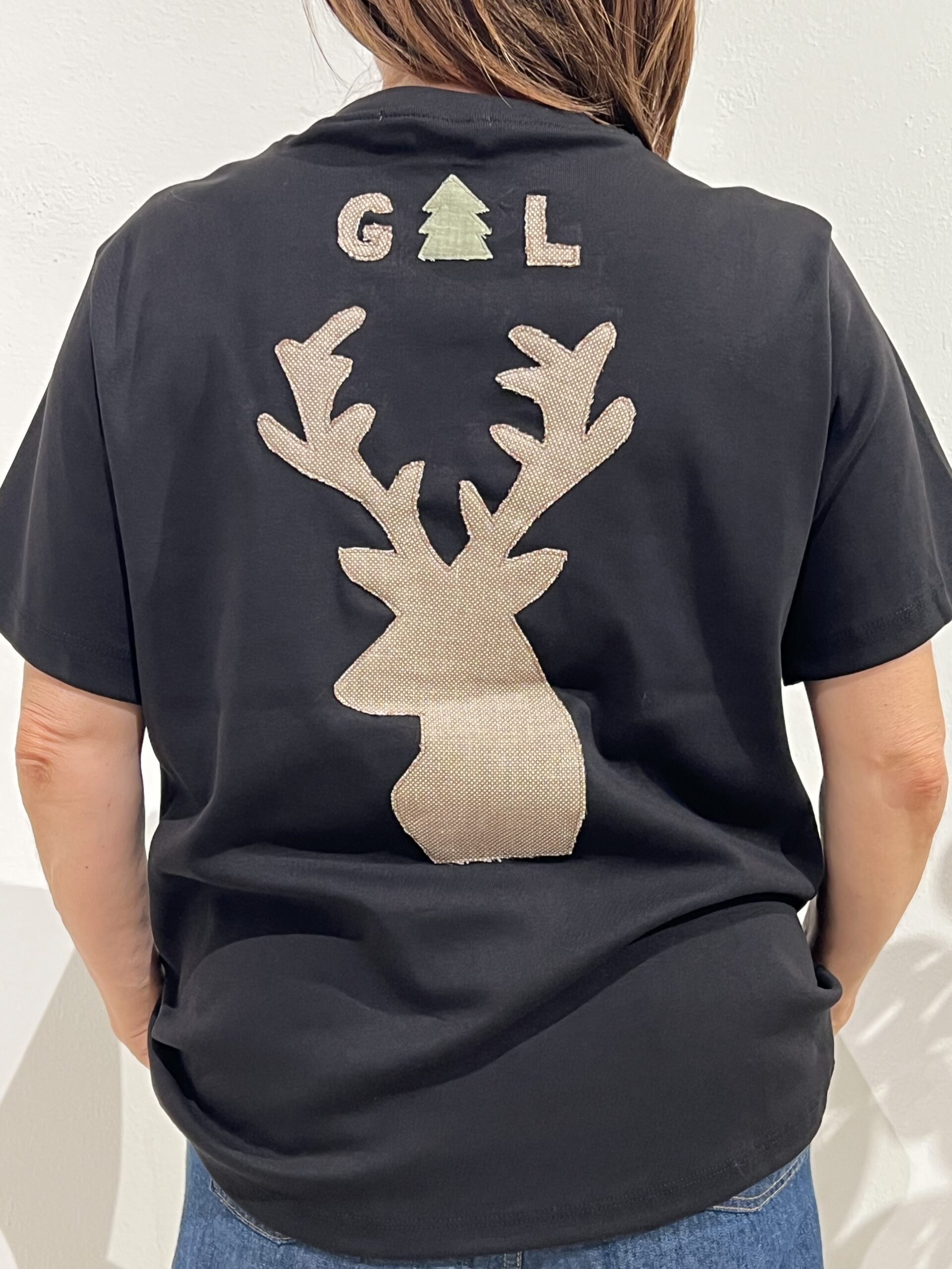 T-shirt boxy fit testa Cervo - immagine 7