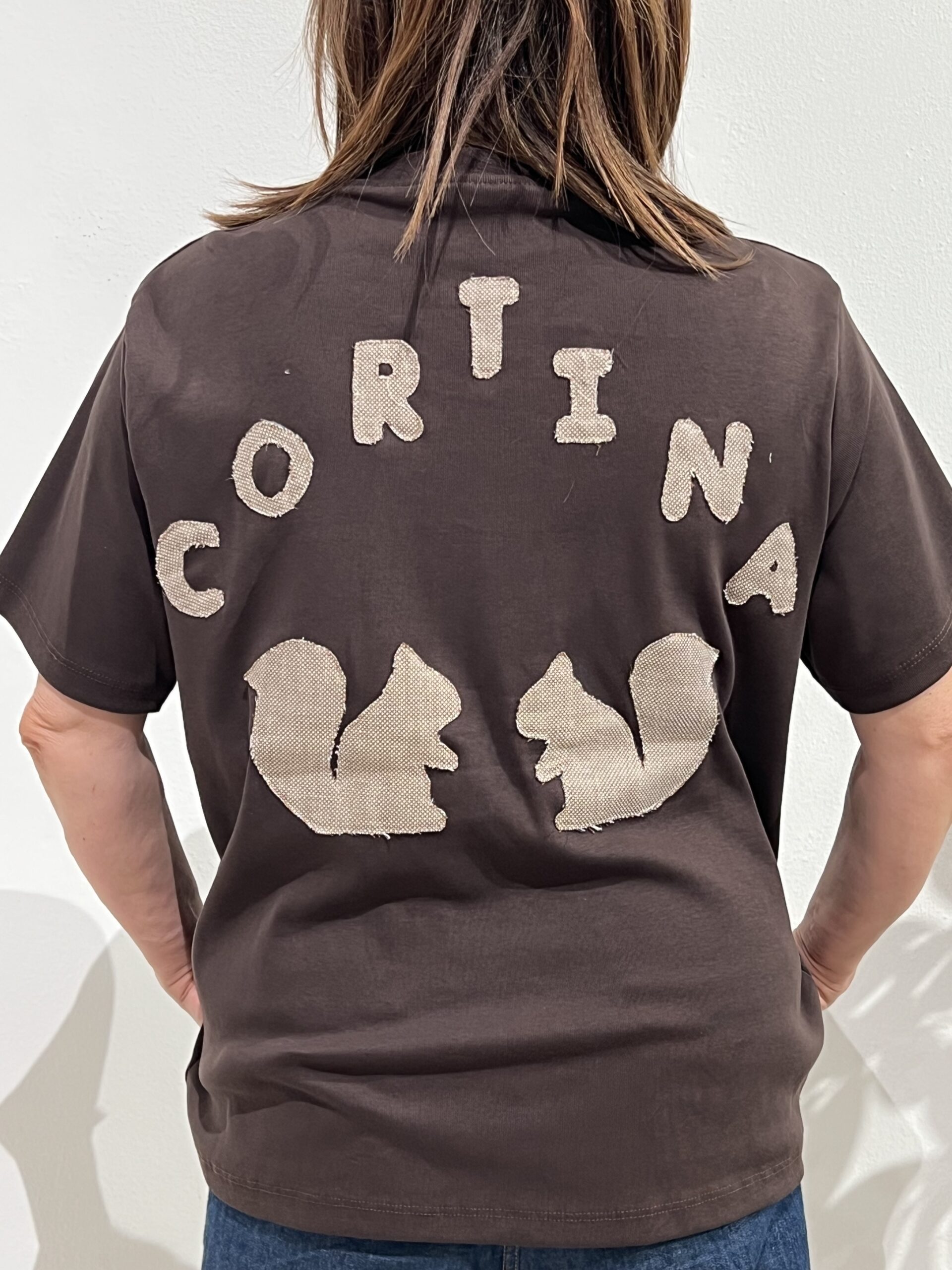 T-shirt boxy fit Cortina