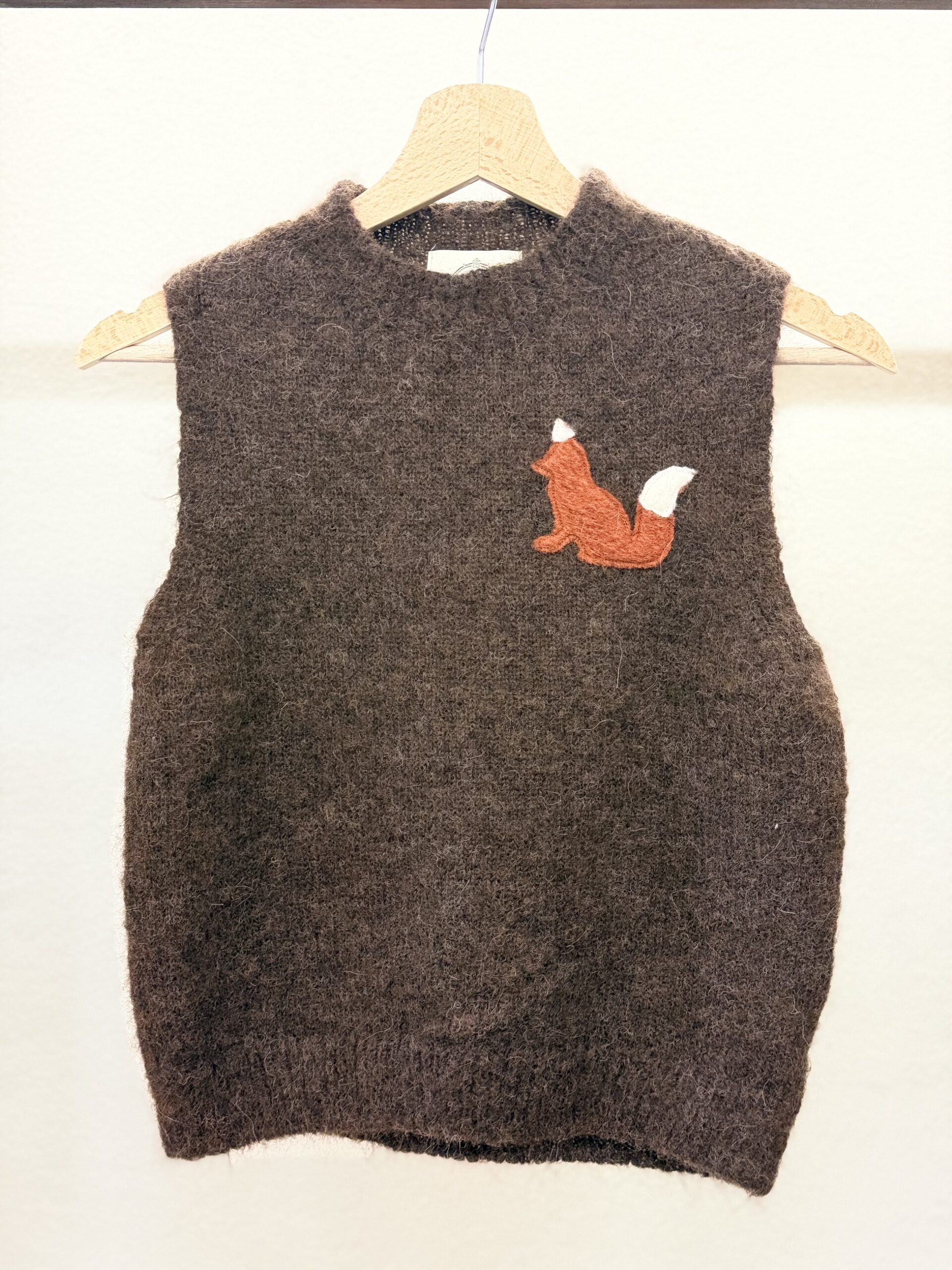 Gilet cloudy marrone volpe