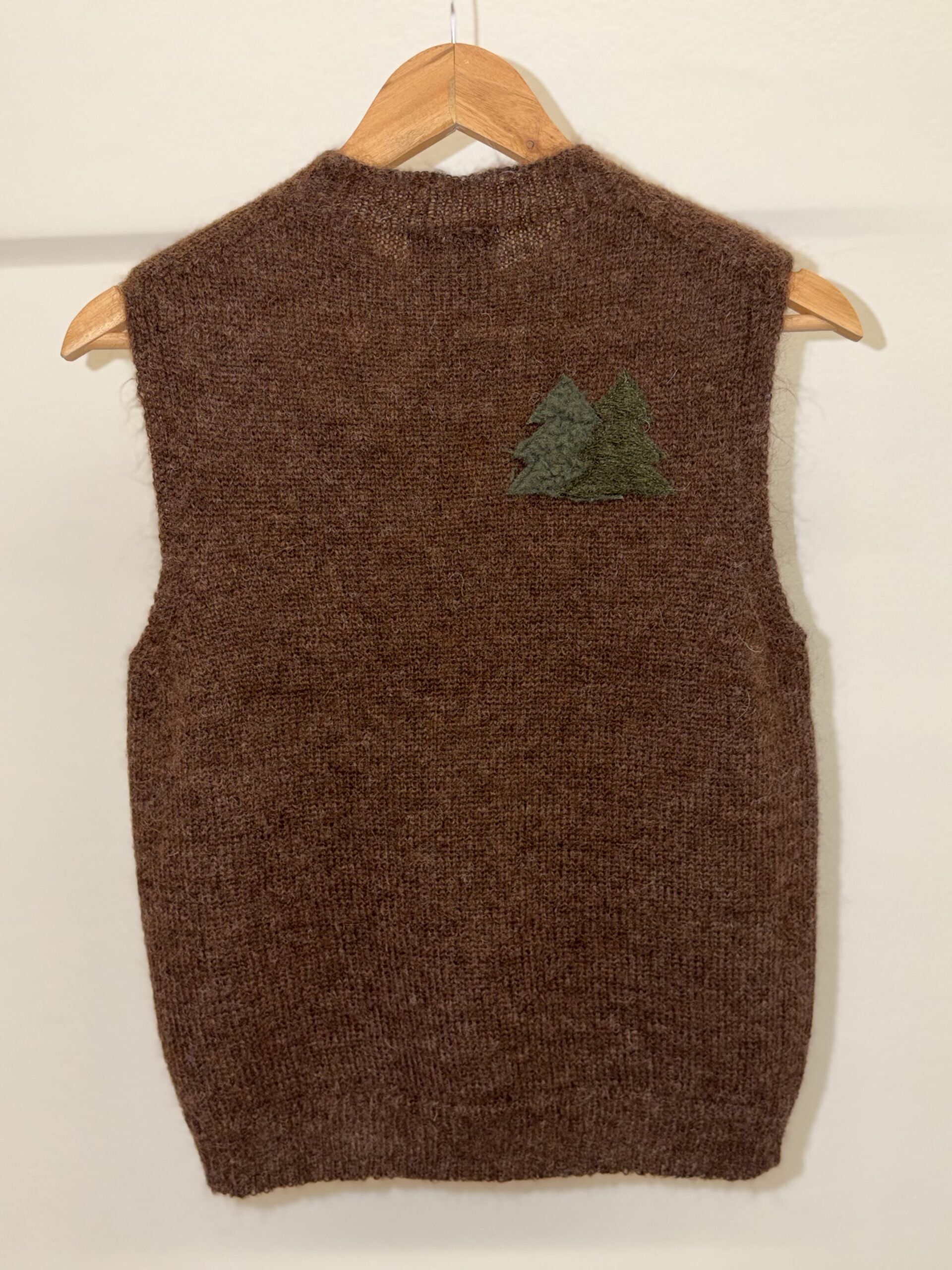 Gilet cloudy marrone cerbiatti - immagine 2