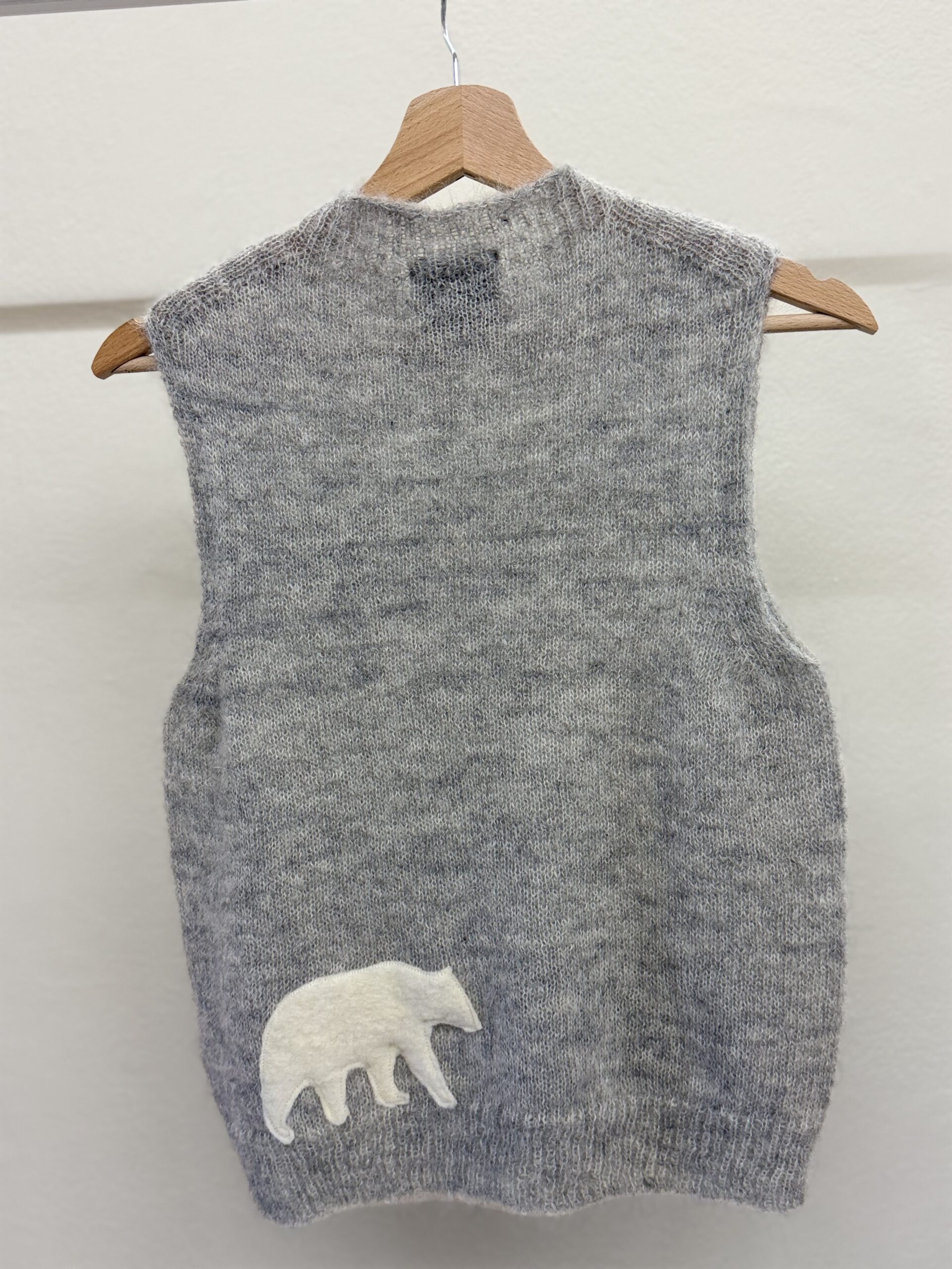 Gilet cloudy grigio orsi - immagine 2