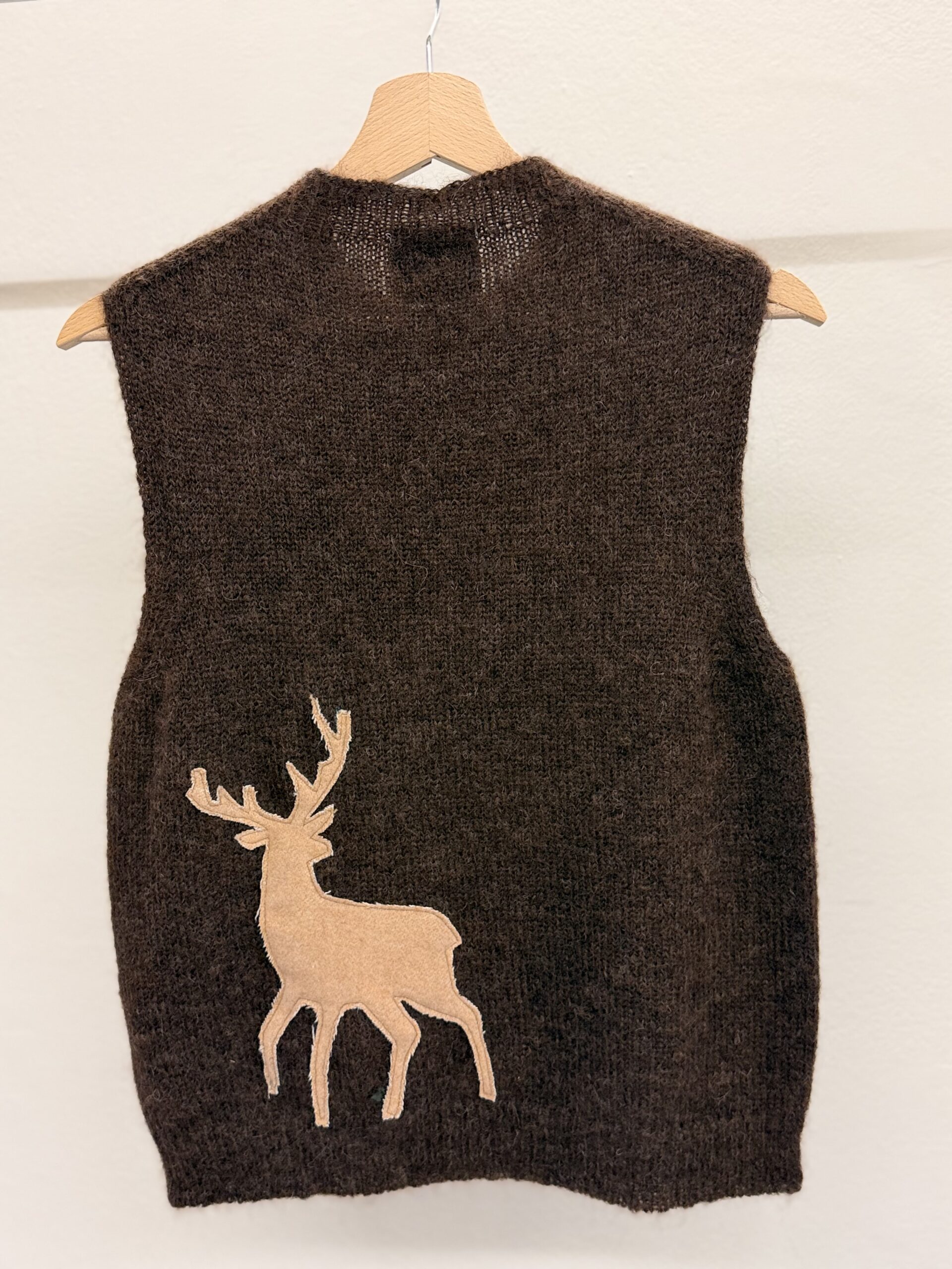 Gilet cloudy marrone pini e cervo - immagine 2