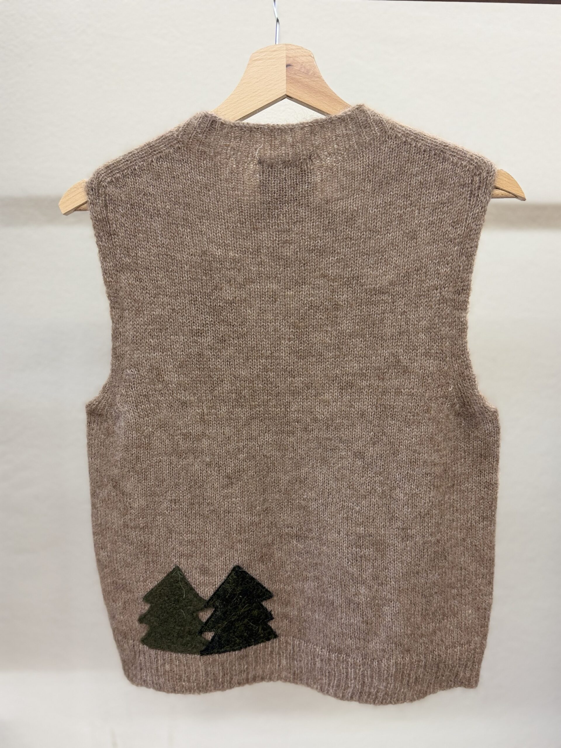 Gilet cloudy nocciola cervo - immagine 2